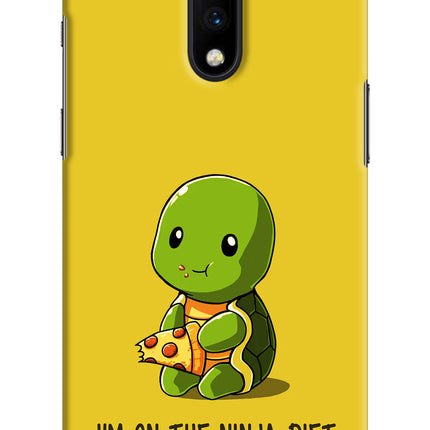 I'm on Ninja Diet Oneplus 7 Hard Case Back Cover by Casekaro
