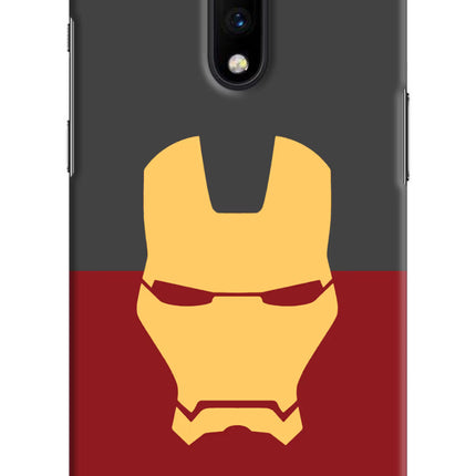Ironman Oneplus 7 Hard Case Back Cover by Casekaro