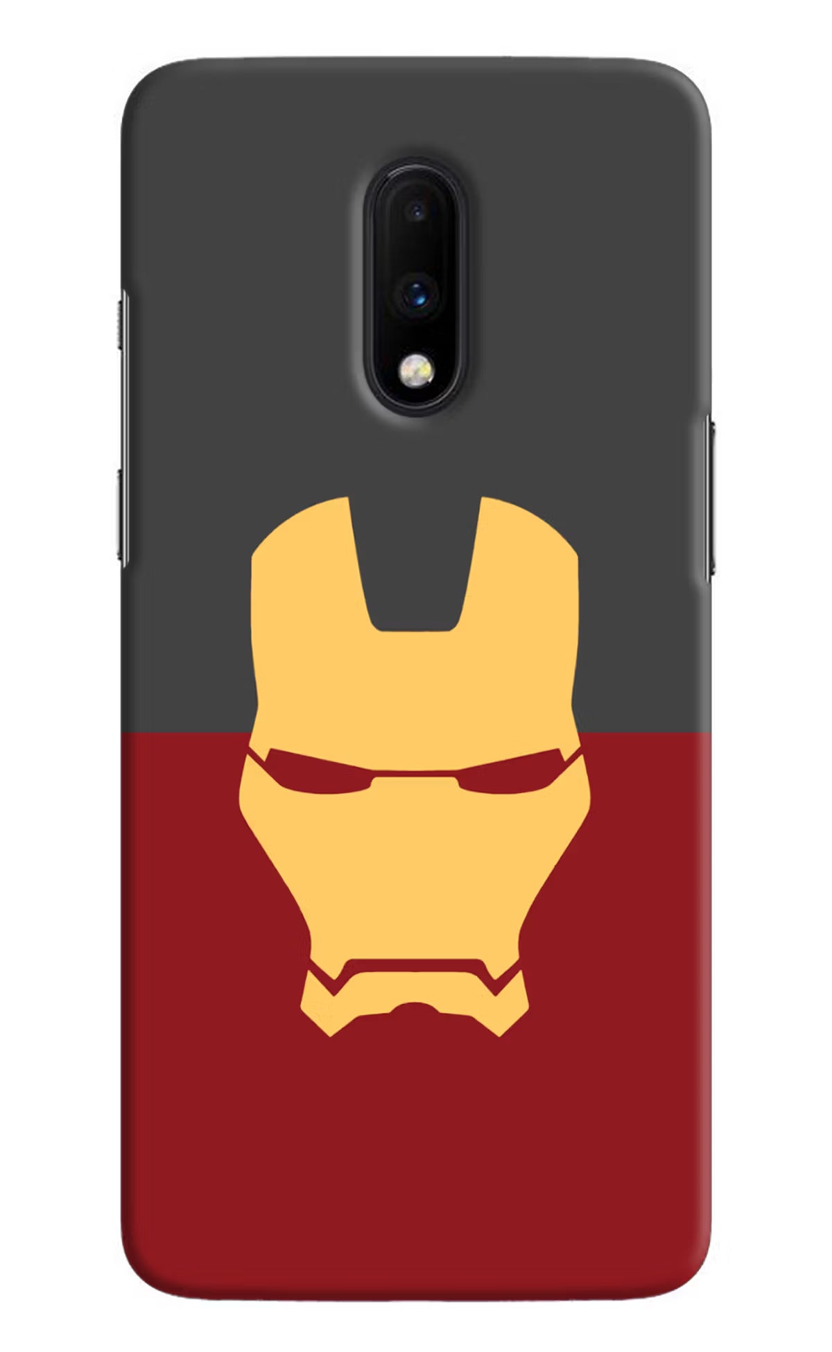 Ironman Oneplus 7 Hard Case Back Cover by Casekaro