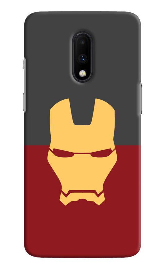 Ironman Oneplus 7 Hard Case Back Cover by Casekaro