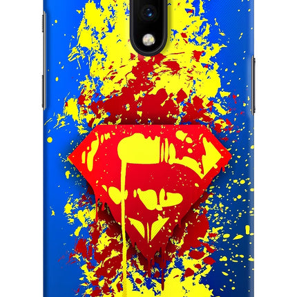 Superman logo Oneplus 7 Hard Case Back Cover by Casekaro