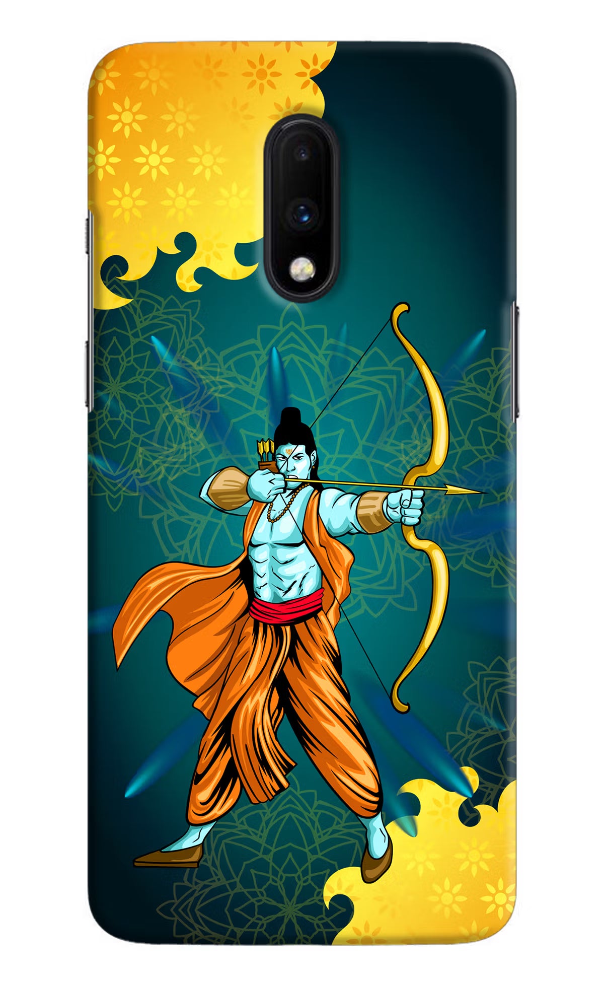 Lord Ram - 6 Oneplus 7 Hard Case Back Cover by Casekaro