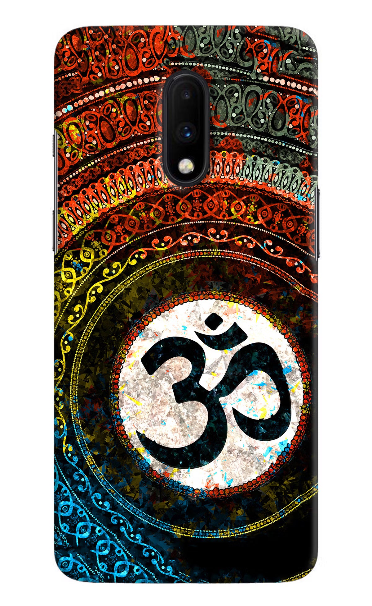 Om Cultural Oneplus 7 Hard Case Back Cover by Casekaro