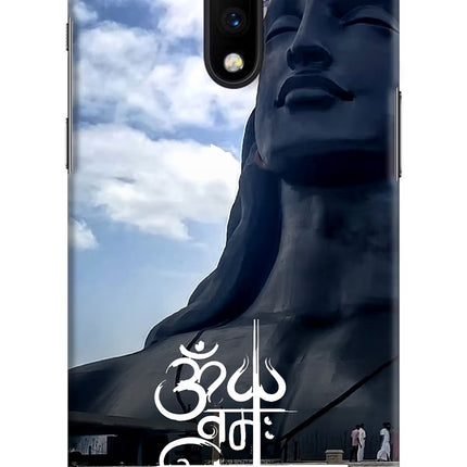 Om Namah Shivay Oneplus 7 Hard Case Back Cover by Casekaro