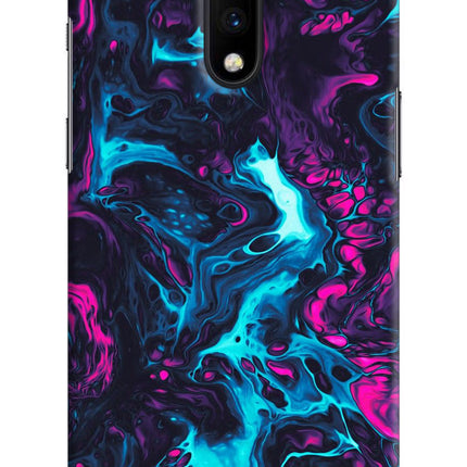Abstract Oneplus 7 Hard Case Back Cover by Casekaro