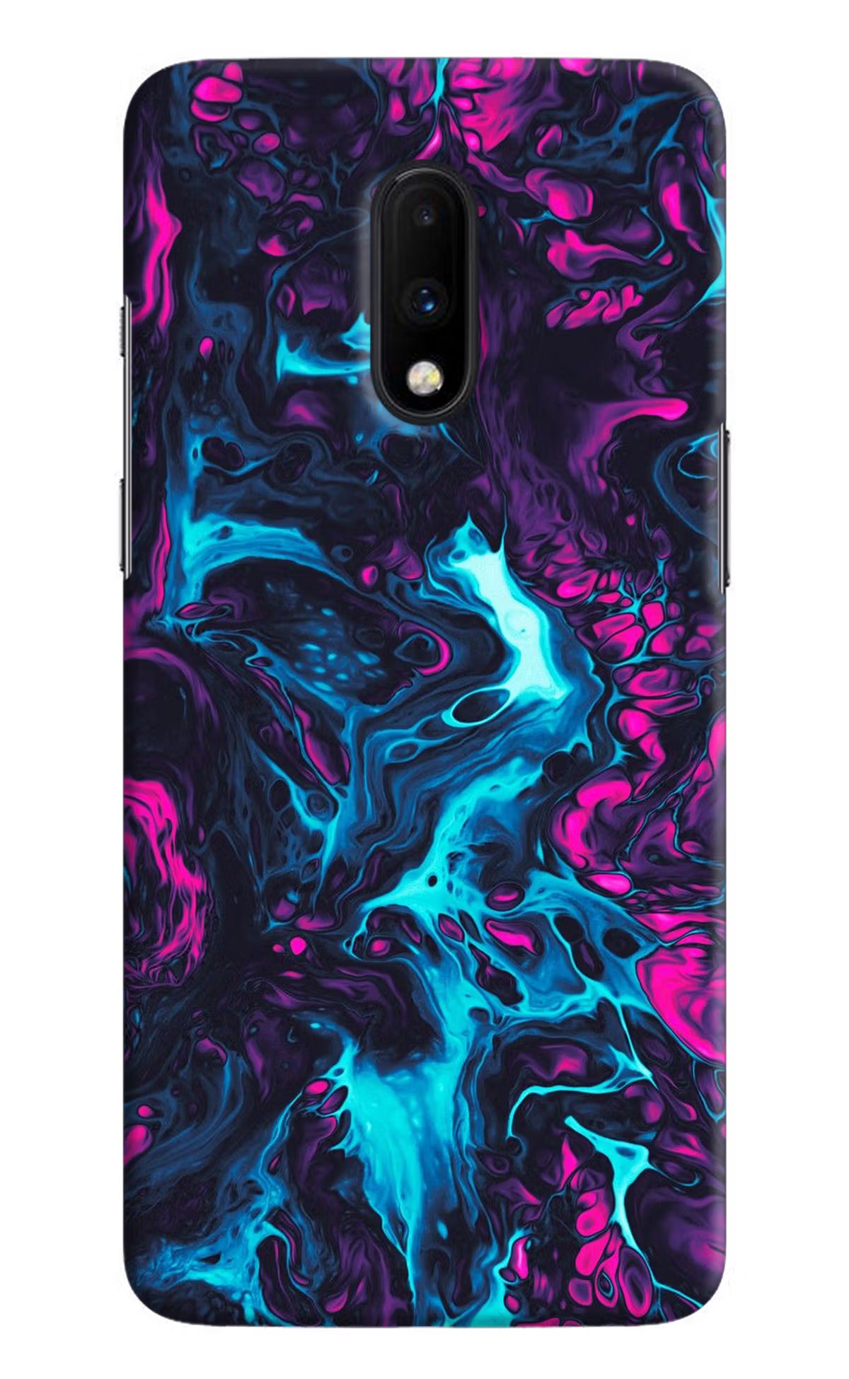 Abstract Oneplus 7 Hard Case Back Cover by Casekaro