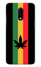 Weed Flag Oneplus 7 Hard Case Back Cover by Casekaro