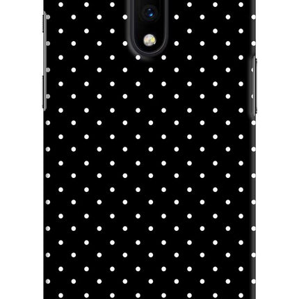 White Dots Oneplus 7 Hard Case Back Cover by Casekaro