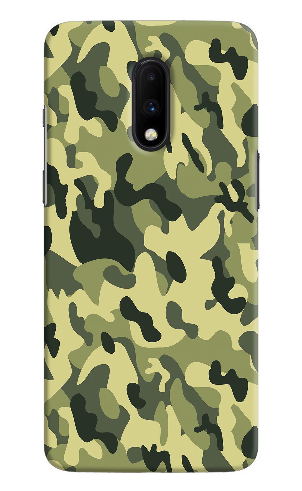 Camouflage Oneplus 7 Hard Case Back Cover by Casekaro