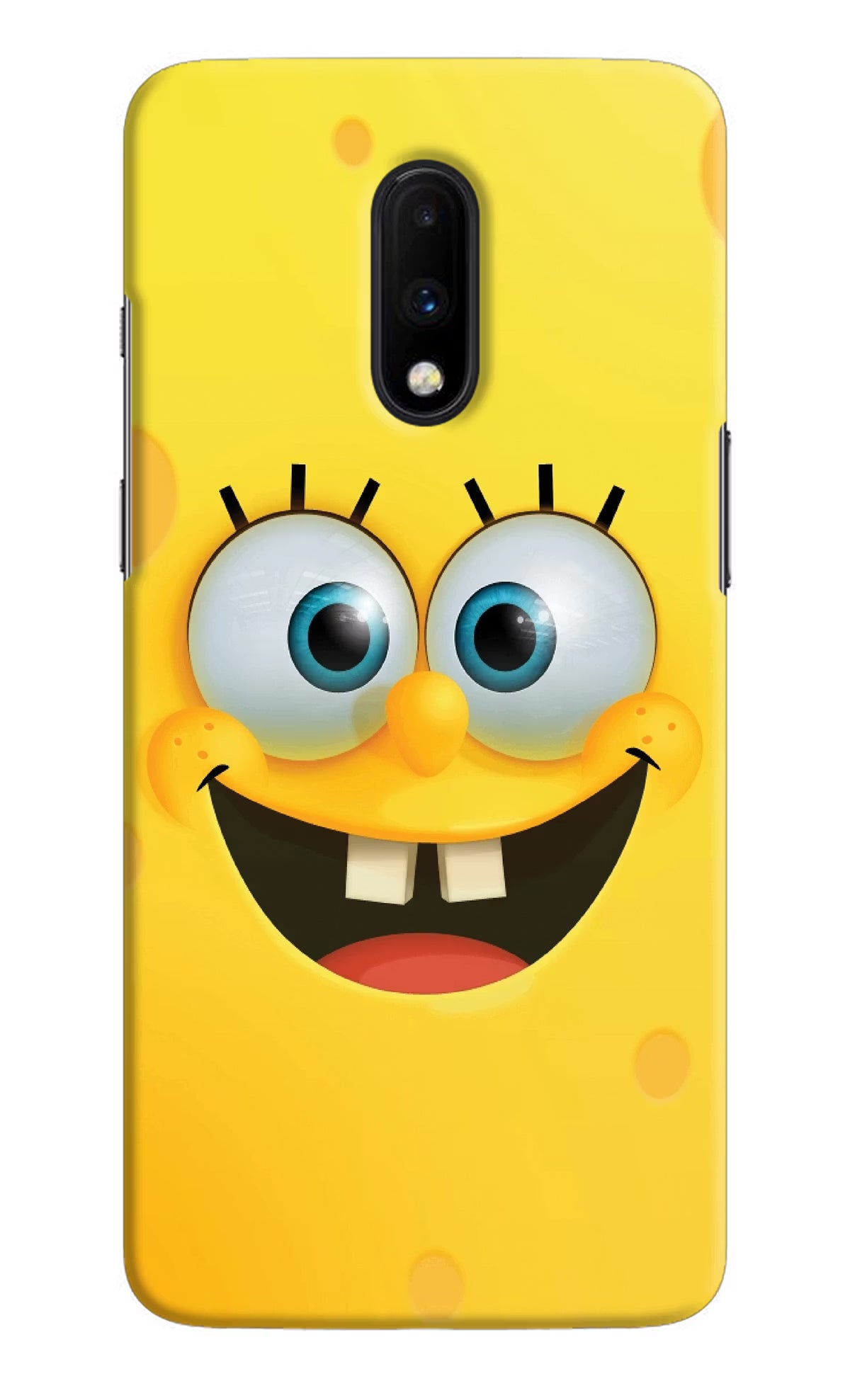 Sponge 1 Oneplus 7 Hard Case Back Cover by Casekaro