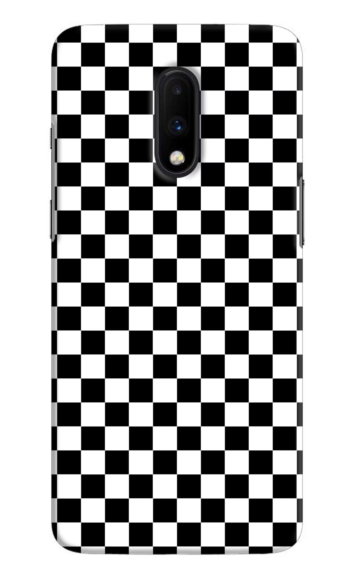 Chess Board Oneplus 7 Hard Case Back Cover by Casekaro
