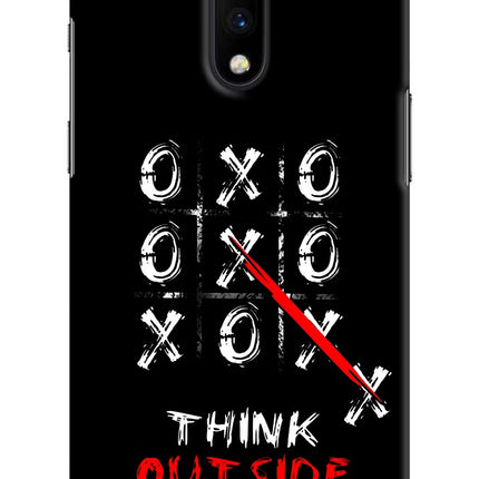 Think out of the BOX Oneplus 7 Hard Case Back Cover by Casekaro