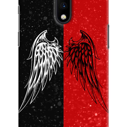 Wings Oneplus 7 Hard Case Back Cover by Casekaro