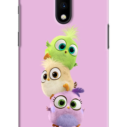 Cute Little Birds Oneplus 7 Hard Case Back Cover by Casekaro