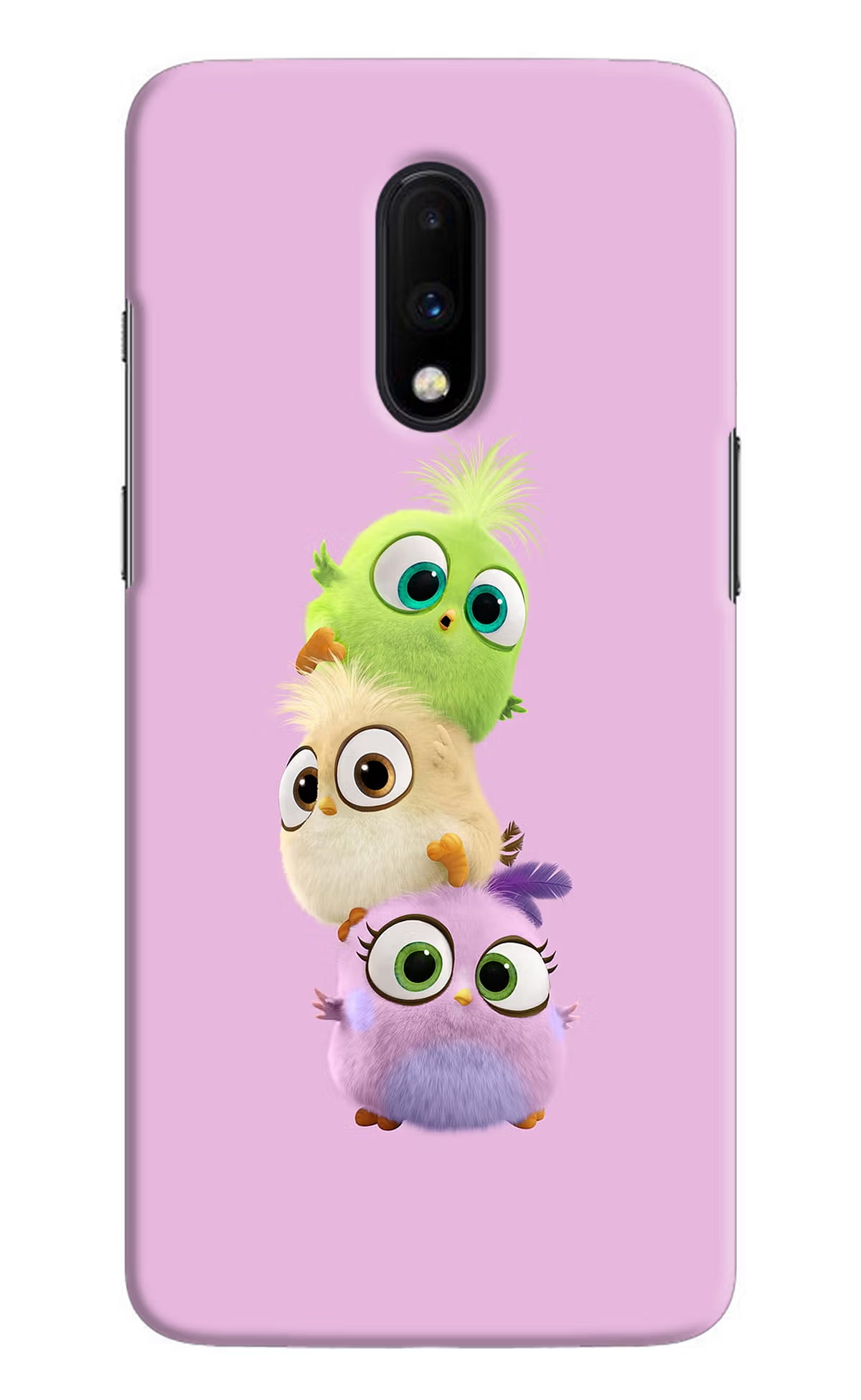 Cute Little Birds Oneplus 7 Hard Case Back Cover by Casekaro