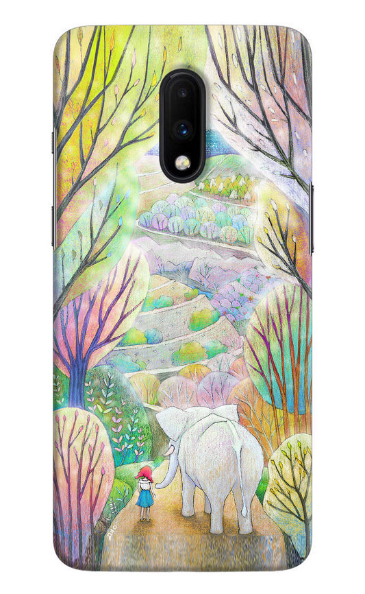 Nature Painting Oneplus 7 Hard Case Back Cover by Casekaro