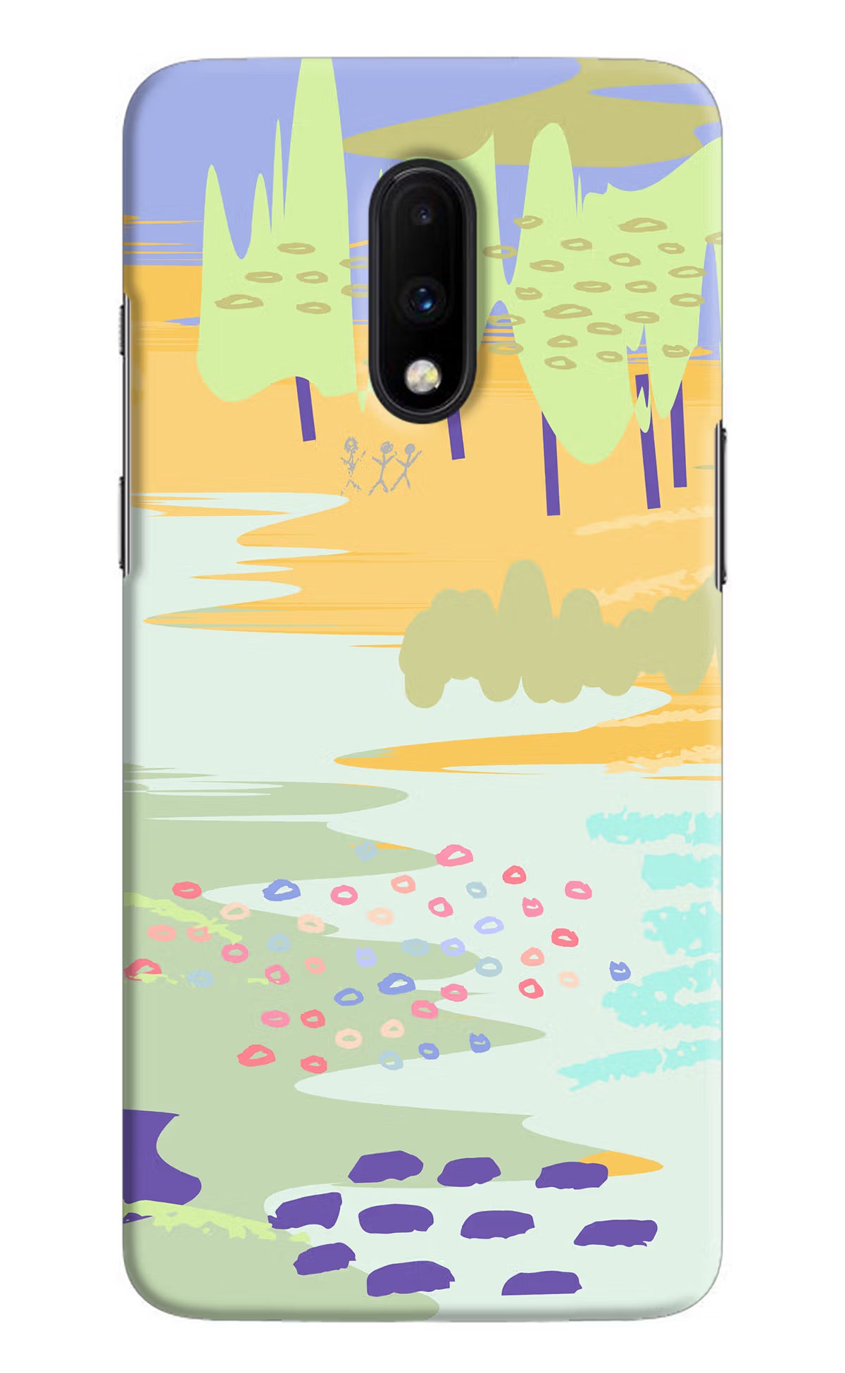 Scenery Oneplus 7 Hard Case Back Cover by Casekaro