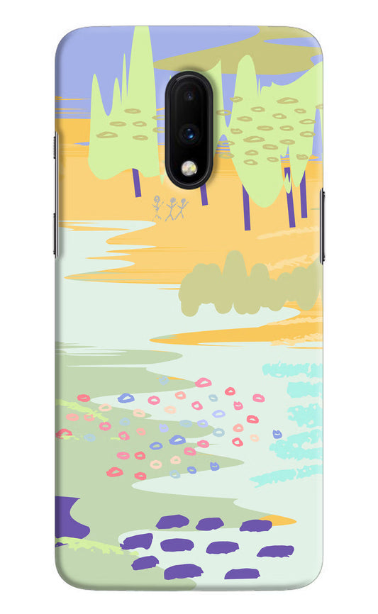 Scenery Oneplus 7 Hard Case Back Cover by Casekaro