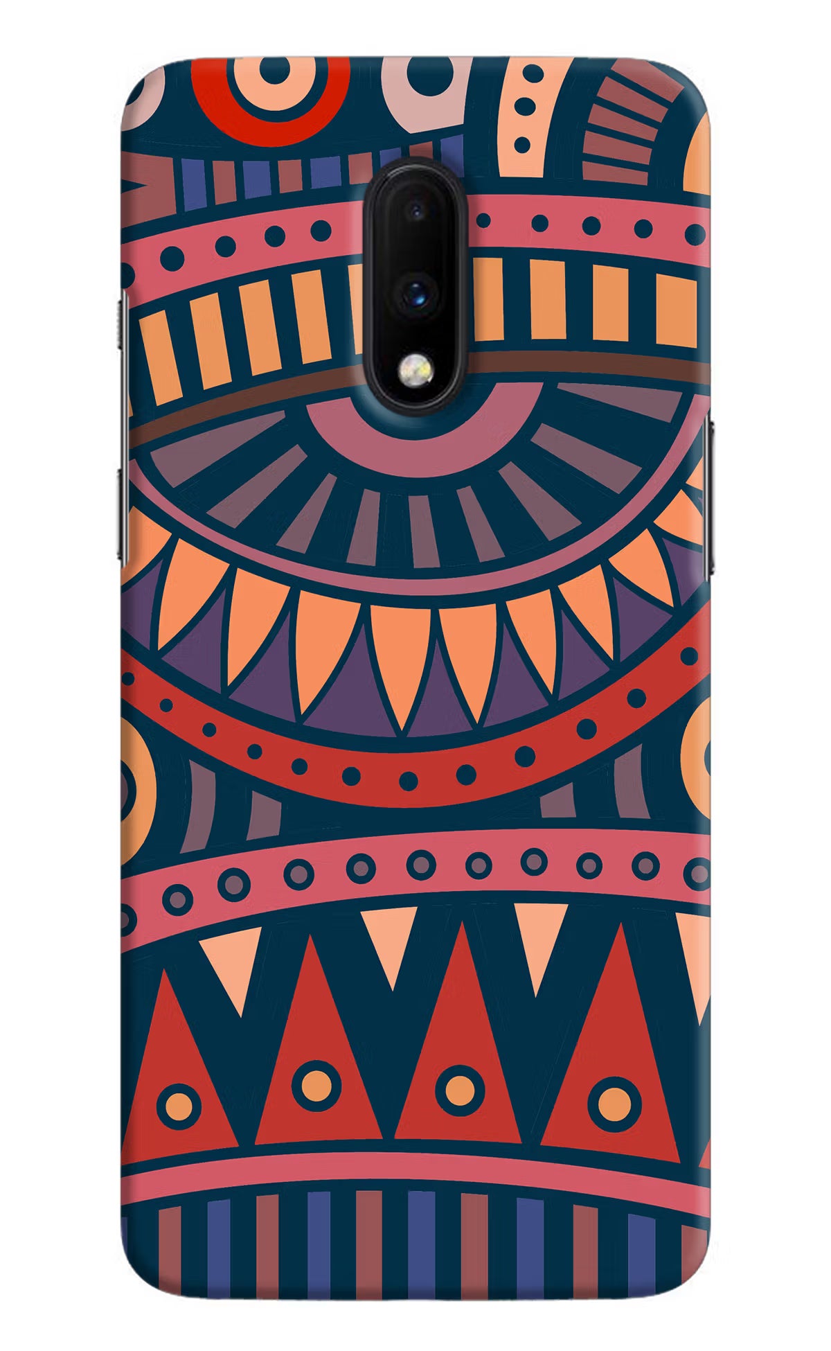 African Culture Design Oneplus 7 Hard Case Back Cover by Casekaro