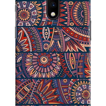 African Culture Design Oneplus 7 Hard Case Back Cover by Casekaro
