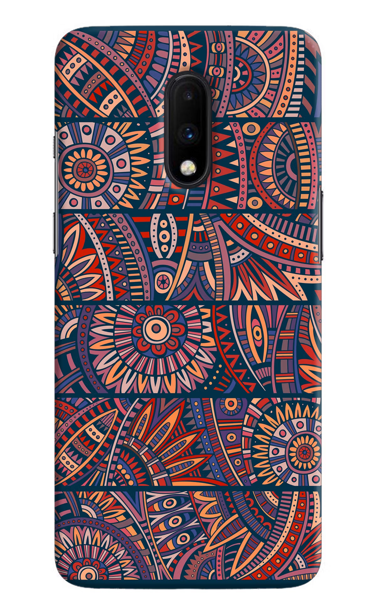 African Culture Design Oneplus 7 Hard Case Back Cover by Casekaro