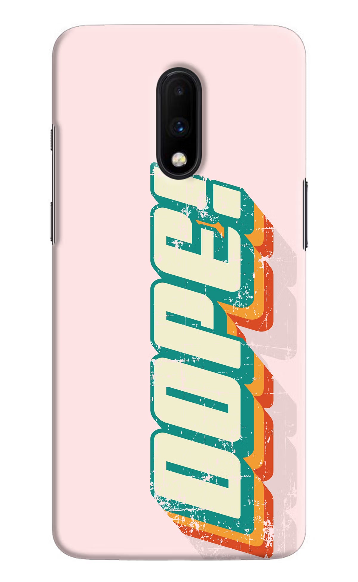 Dope Oneplus 7 Hard Case Back Cover by Casekaro