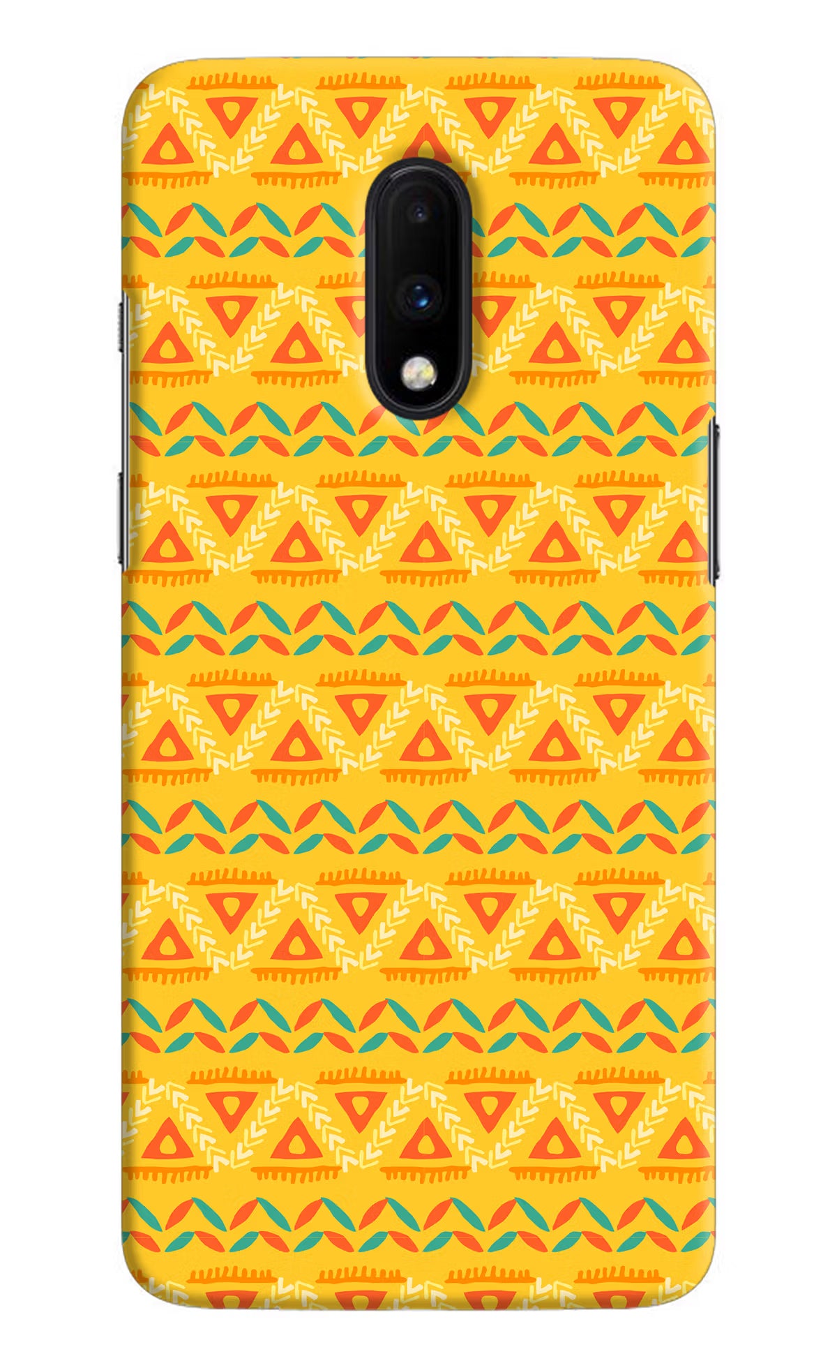Tribal Pattern Oneplus 7 Hard Case Back Cover by Casekaro
