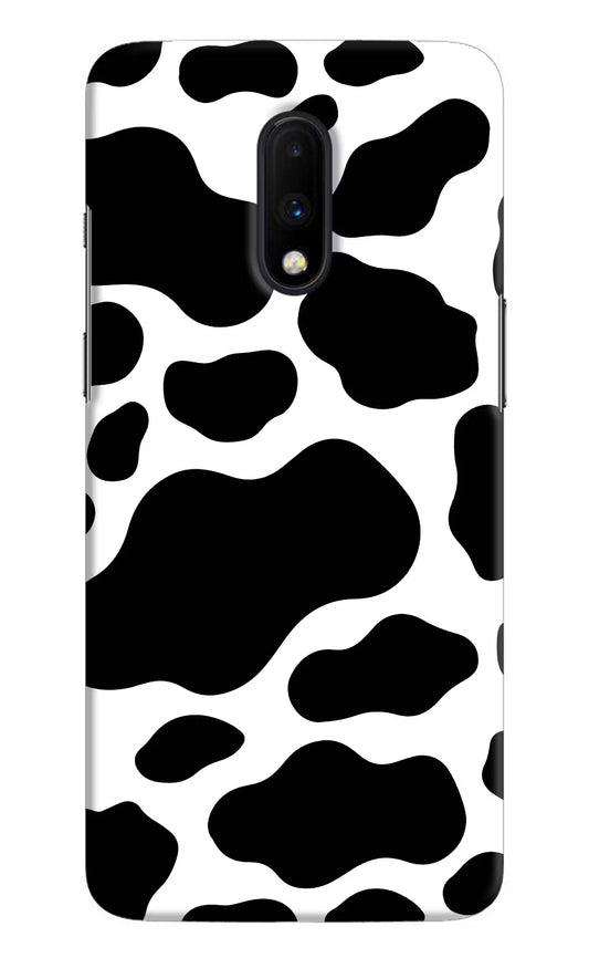 Cow Spots Oneplus 7 Hard Case Back Cover by Casekaro