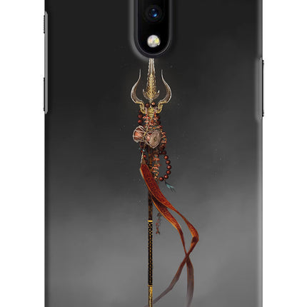 Shiv Trishul Oneplus 7 Hard Case Back Cover by Casekaro