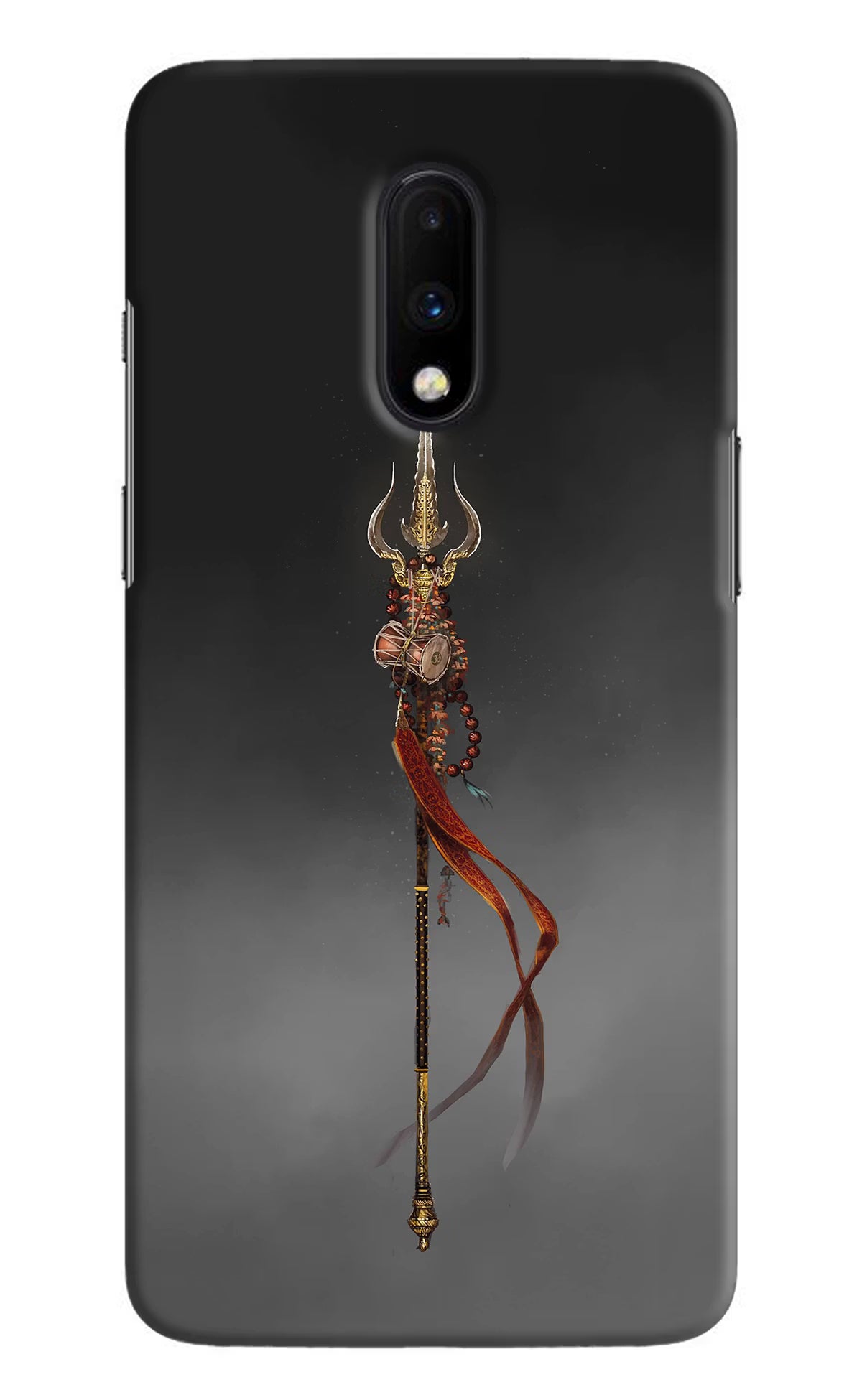 Shiv Trishul Oneplus 7 Hard Case Back Cover by Casekaro