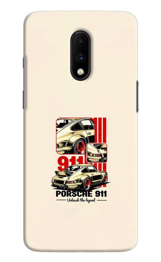 Classic Porsche 911 Oneplus 7 Hard Case Back Cover by Casekaro