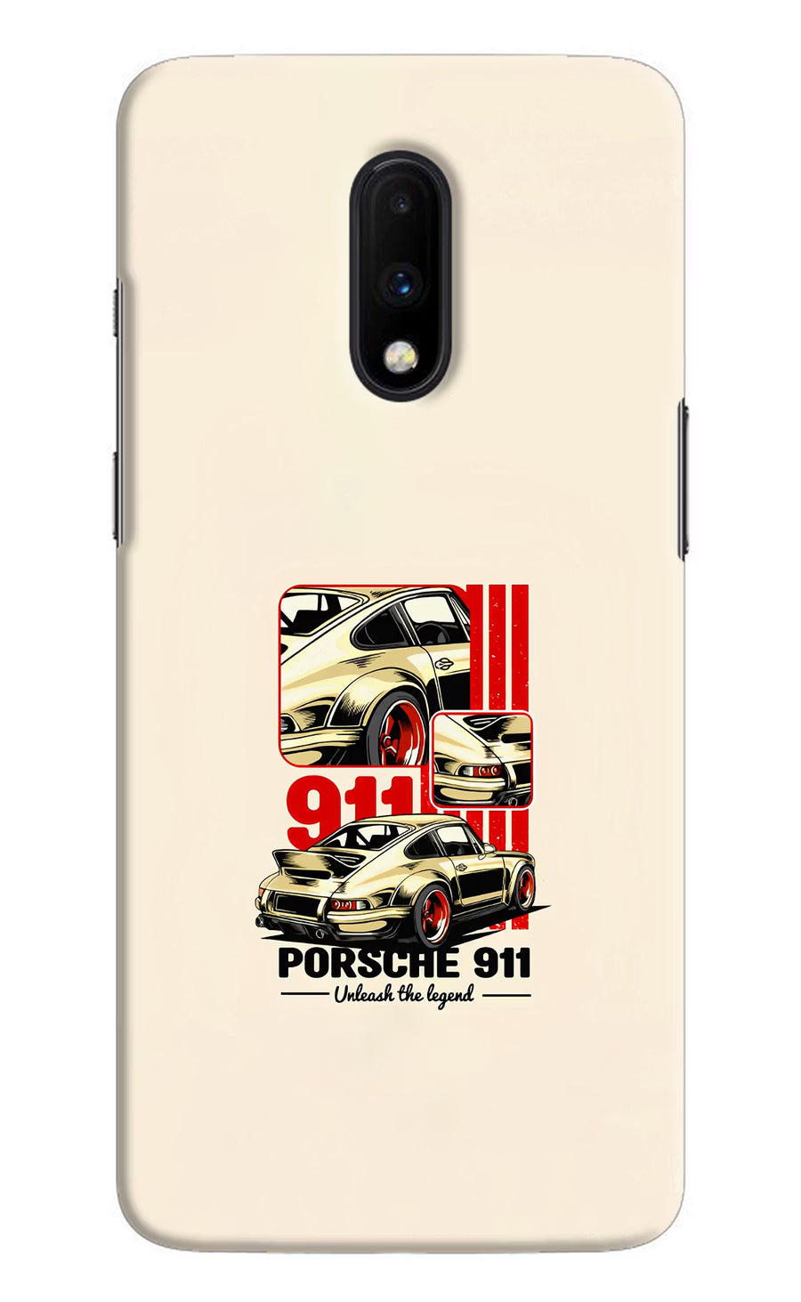 Classic Porsche 911 Oneplus 7 Back Cover, Hard case