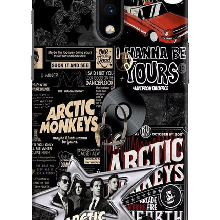 Arctic Monkeys Oneplus 7 Hard Case Back Cover by Casekaro