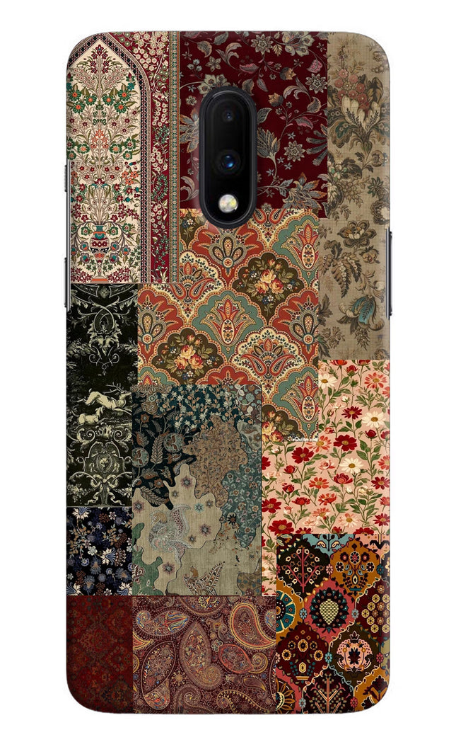 Desi Print Oneplus 7 Hard Case Back Cover by Casekaro