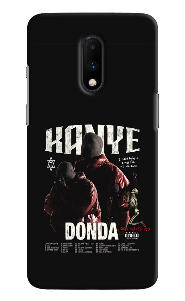 Donda Kanye West Oneplus 7 Hard Case Back Cover by Casekaro