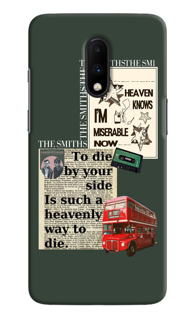 The Smiths Oneplus 7 Hard Case Back Cover by Casekaro