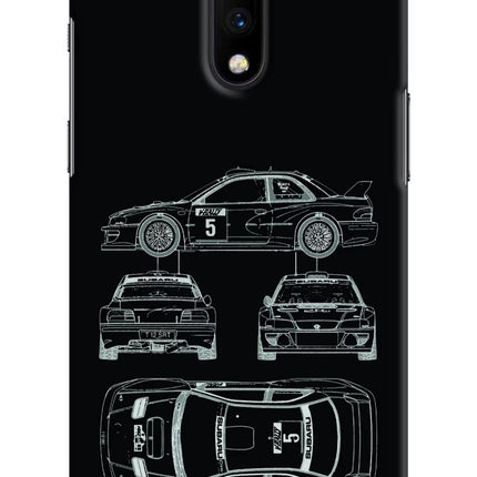 WRC'99 Oneplus 7 Hard Case Back Cover by Casekaro