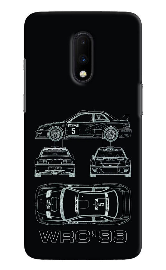 WRC'99 Oneplus 7 Hard Case Back Cover by Casekaro