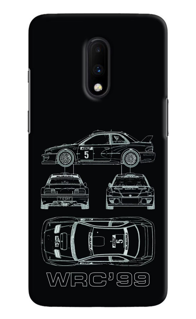 WRC'99 Oneplus 7 Hard Case Back Cover by Casekaro