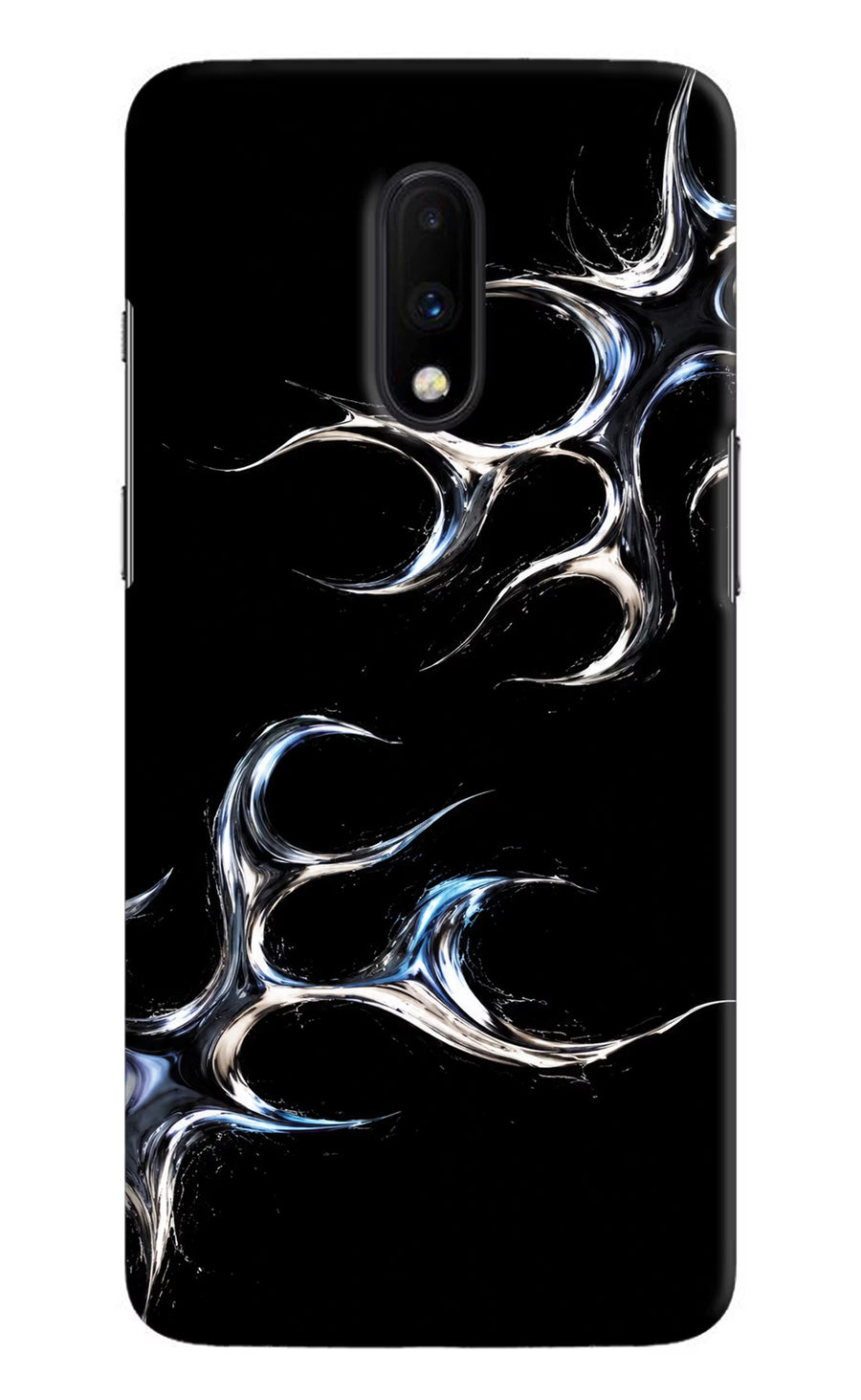 Chrome Tribal Oneplus 7 Back Cover, Hard case