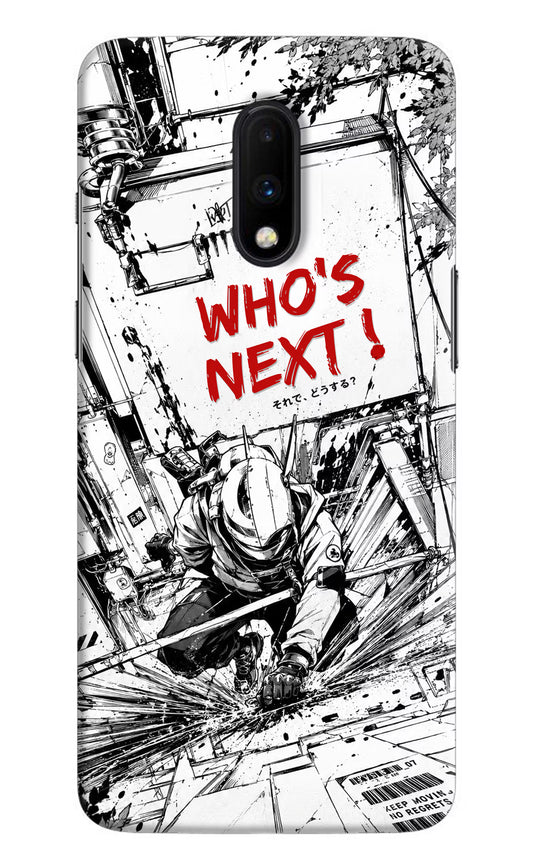 Who's Next Oneplus 7 Hard Case Back Cover by Casekaro