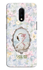 Pretty Mind Pretty Soul Oneplus 7 Hard Case Back Cover by Casekaro