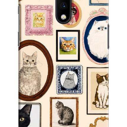 Mirror Cats Oneplus 7 Hard Case Back Cover by Casekaro