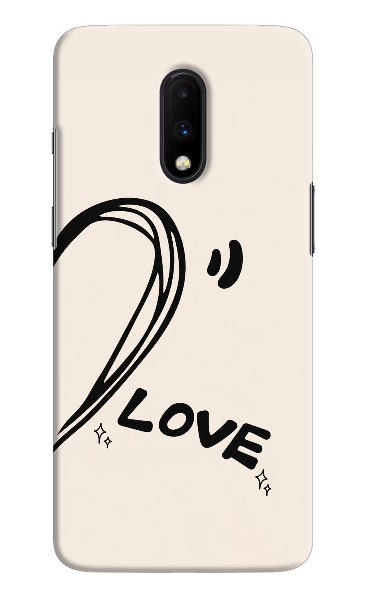 Soul Line Oneplus 7 Back Cover
