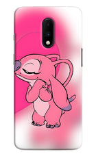 Angel Hug Oneplus 7 Hard Case Back Cover by Casekaro