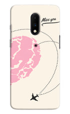 Miss Orbit Oneplus 7 Hard Case Back Cover by Casekaro