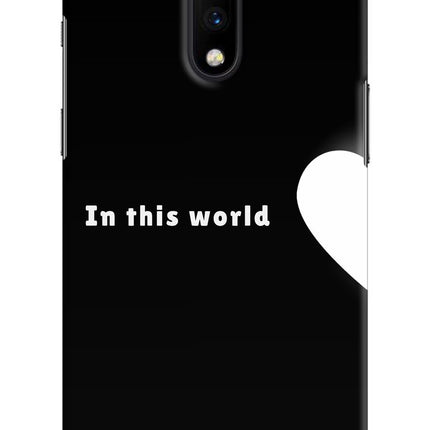 This World Oneplus 7 Hard Case Back Cover by Casekaro