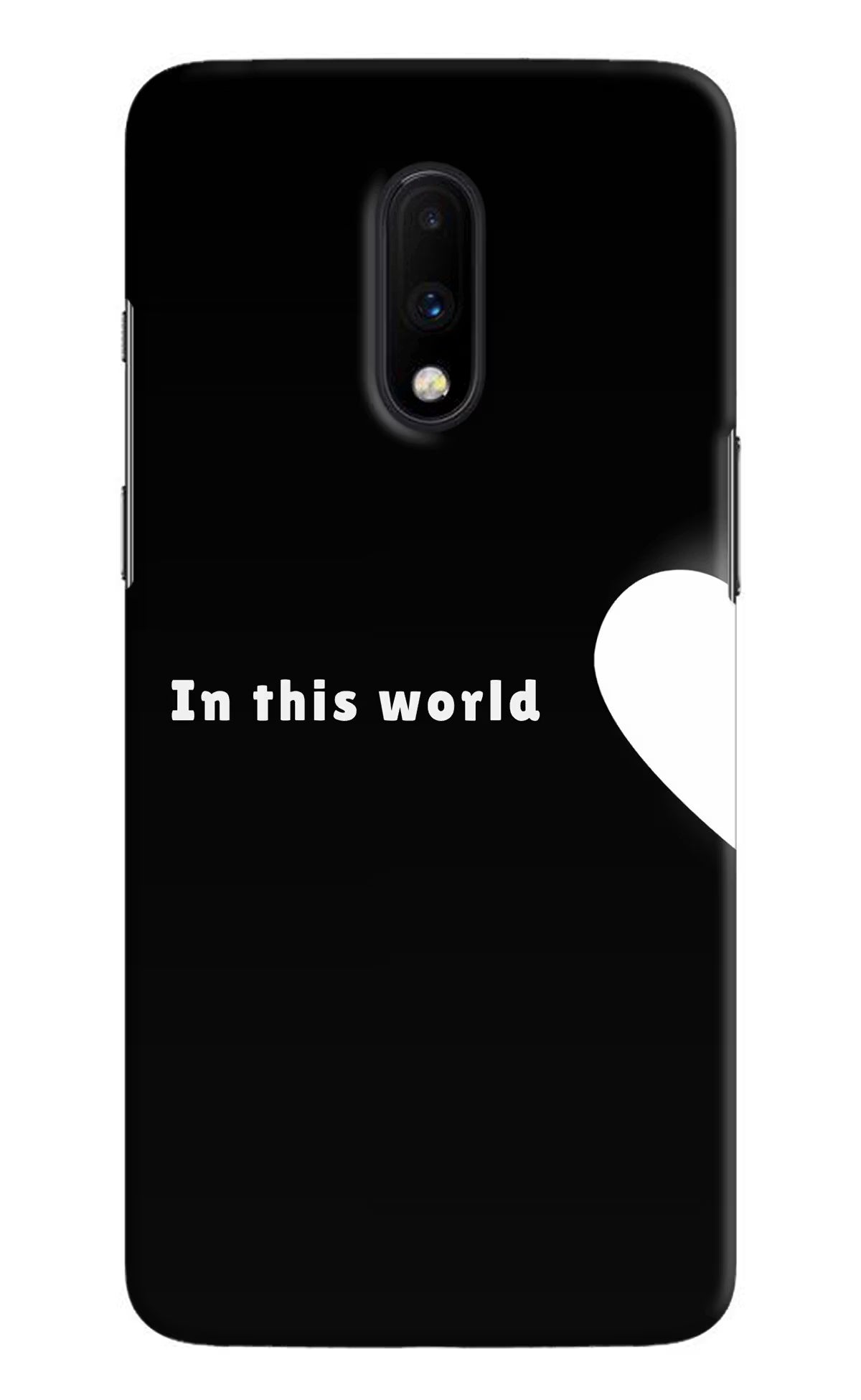 This World Oneplus 7 Back Cover