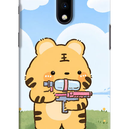 Tiger Treat Oneplus 7 Hard Case Back Cover by Casekaro