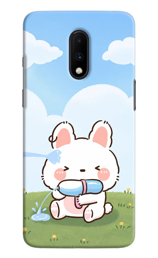 Bunny Treat Oneplus 7 Hard Case Back Cover by Casekaro